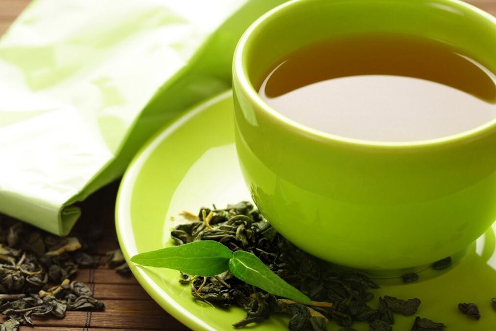zelený čaj pre japonskú diétu